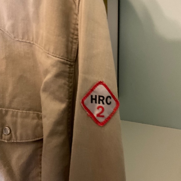 WRANGLER long sleeve button snap/ flame resistant - Picture 2 of 4